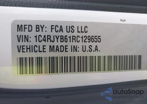 2024 Jeep Grand Cherokee 4Xe from USA, damaged, VIN 1C4RJYB61RC129655